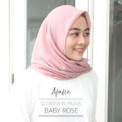 Corn Skin Hijab Baby Rose